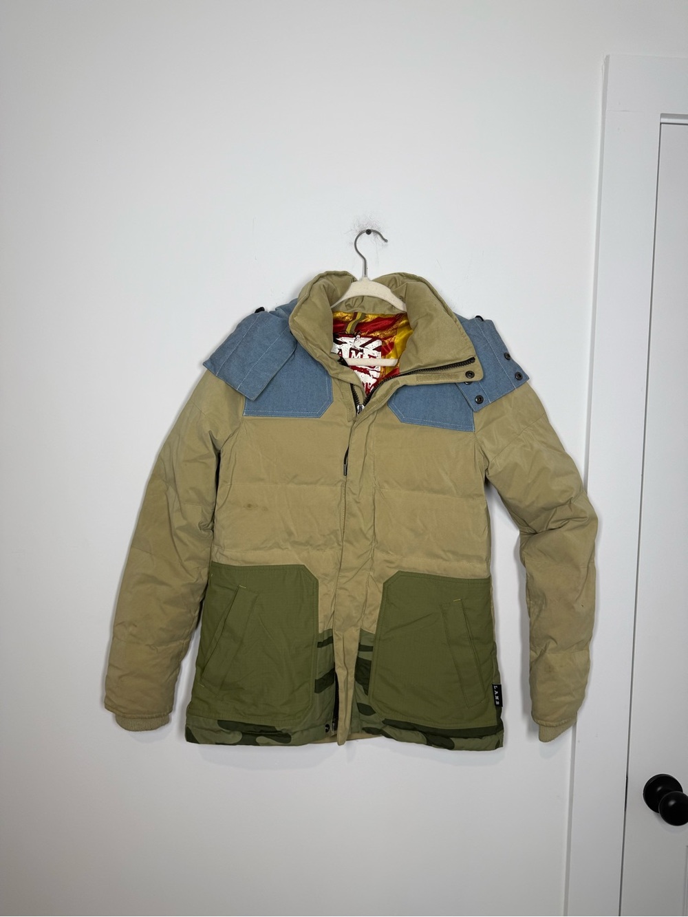 L.A.M.B. x Burton Blitz Parka 650 Fill Down Snowboard Jacket Women’s S Rare